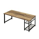 サカベ 棚付センターテーブル 幅90×40cm 棚板可動 組立品 木製 CG-10ABR (アンティークブラウン)