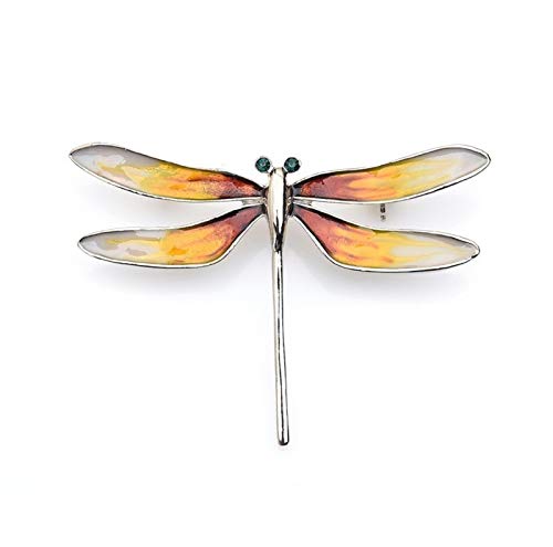 Broche libellule pour masquer une boutonnière ou égayer une tenue trop sobre