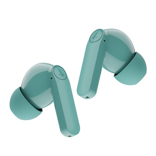 Image of Boat Airdopes 138 Pro TWS in Ear Earbuds with 11mm Drivers, 45 Hours Playback, ASAP Charge & Quad Mic ENx(Mint Cascade)