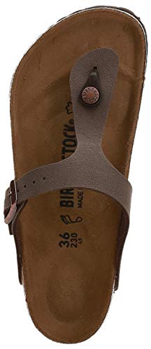 Birkenstock Schuhe Gizeh Birko-Flor Nubuk Normal