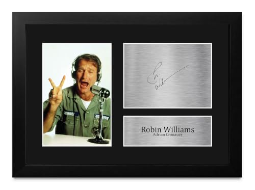 Imagen firmada de Robin Williams homenaje a un actor eterno A4