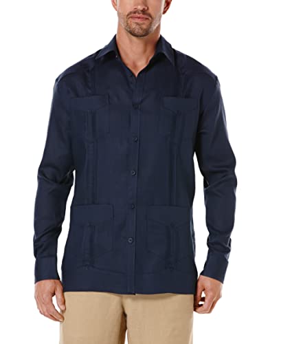 Image of Cubavera Men's Long-Sleeve 100% Linen Guayabera
