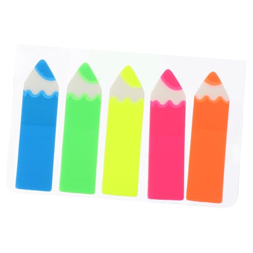 ROMISBABA 500stücke Farbige Haftnotizen Beschreibbare Index-tabs Selbstklebende Seitenmarkierungen Für Bücher Und Notizen Praktische Lesezeichen Für Schüler Und Lehrer Für Dokumente