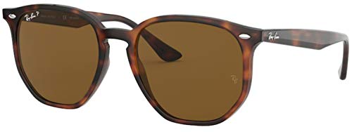 Ray-Ban RB4306F Sunglasses Bundle: RB 4306F 710/83 Light Havana Asian fit and Eyewear Cleaning Kit
