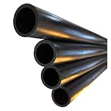 MZZKFC 3K Twill Weave Glossy Carbon Fiber Tube 1000mm, High Strength Lightweight Carbon Tubing for Drones RC Models Industrial Use, Pultruded Carbon Fiber Rod(54x50x1000MM)