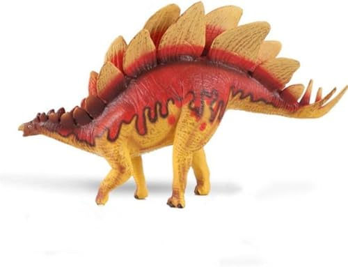 Image of SUPER TOY Stegosaurus Realistic Dinosaur Toy for Kids 3-15 Years Big Size, 8 Inch Jumbo Dinosaur Action Figure Wildlife Educational Animal Toy for Boys Girls Realistic Detailed Dino Collection