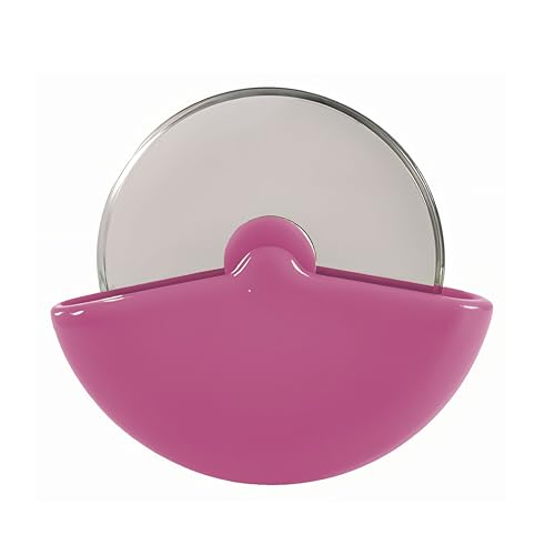 Image of Pizza Cutter Roll Cutting Wheel Pizza Cutter, Sandwich Cutter for Home - RA076 - Pink