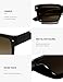 SOJOS Classic Retro Square Polarized Sunglasses Womens Mens, 80s 90s Trendy Rectangle Shades SJ2393, Shiny Black/Gradient Brown