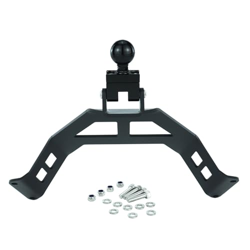 Support GPS moto aluminium anti-vibration sur pare-brise pour smartphone FJR1300