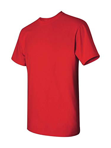 T-shirt rouge Gildan 5000 taille S idéal pour vos loisirs créatifs
