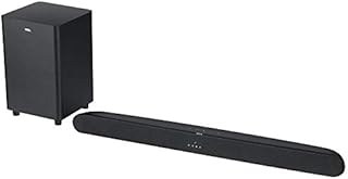 TCL Alto 6+ 2.1 Channel Dolby Audio Sound Bar with Wireless Subwoofer, Bluetooth – TS6110, 240W, 31.5-inch, Black