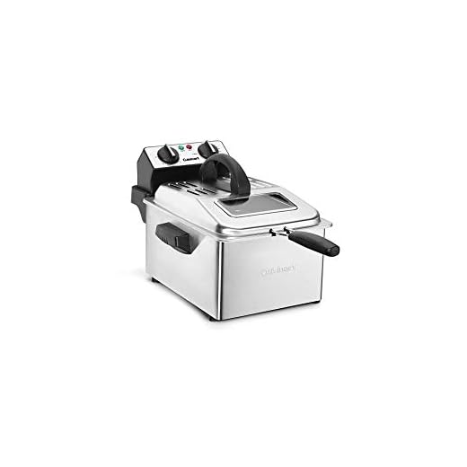 Cuisinart CDF-200P1 Professional Deep Fryer, 1 gallon, Stainless Steel
