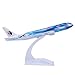 Bswath Model Plane 1:400 Scale Model Malaysia A380 Model Airplane Diecast Airplanes Metal Plane Model for Gift