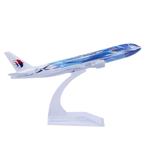 Modelo de avión Malasia A380 escala 1:400 fundido a presión con acabado de alta fidelidad