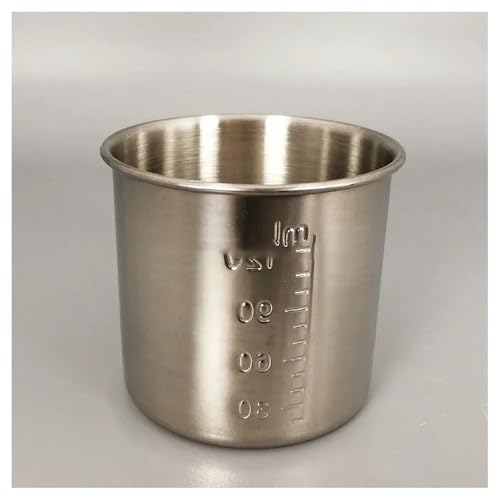 Mini tasse à mesurer en acier inoxydable pour les formulations de laboratoire