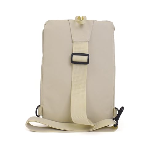 BENCH Bold Damen und Herren Sling Bag Umhängetasche Tasche Handtasche Schultertasche Crossbody, sand, 29 x 20 x 12 cm