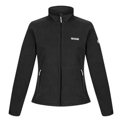 Regatta Floreo IV - Chaqueta de forro polar suave con cremallera completa para mujer
