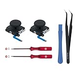 Wigearss Ersatz 3D Sensor Joystick Analog Stick und Reparatur Werkzeuge Kit für Nintendo Switch/Switch OLED Joy-con Controller/Switch Lite Controller