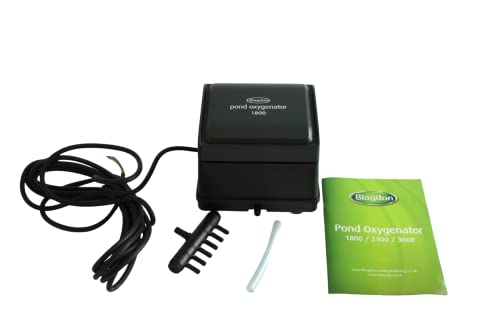 Blagdon Pond Oxygenator 1800, 6 Outlet Air Pump for Ponds Up to 10,000 Litres (Koi Ponds Up to 5,000 Litres), Suitable for Aeration and Oxygenation in Hydroponic and Aquaponic Systems, Green - Image 5