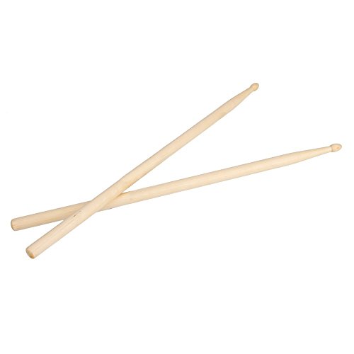 Professional Maple 5B Wood Drumsticks Stick for Drum Set Lightweight Premium -