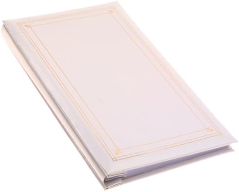 Pioneer Slim Line - Álbum de bolsillo estilo poste, color blanco