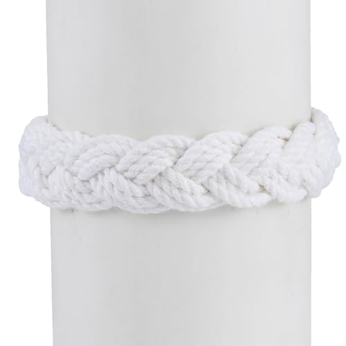 Artisan Owl White Cotton Sailor Knot Bracelet2
