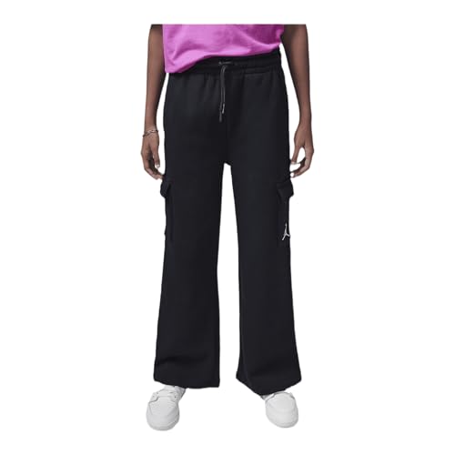 Jordan Y2K Big Kids' Fleece Cargo Pants (Black)