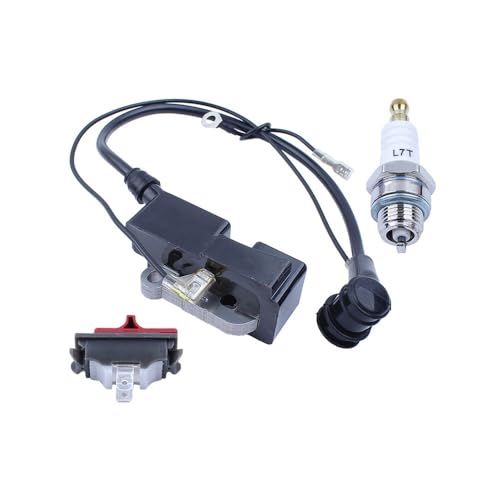 Bobine d'allumage tronçonneuse 350 kit module allumage électronique pour moteur thermique 357 345