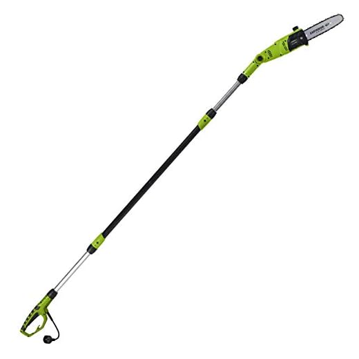 Earthwise PS44008 6.5-Amp 8-Inch Corded Electric Pole Saw, Green