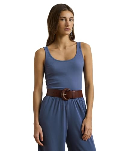 Lauren Ralph Lauren Women's Stretch Cotton Tank Top