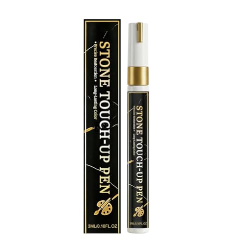 Genérico Golden Tombstone Marker Pen – Impermeable Weather Resistant | Mourning Stone Marking Pen for Outdoor Gravestone, Restoration for Glass Wood, Repair Fabric Rocks Features, Cemetery DIY Usage