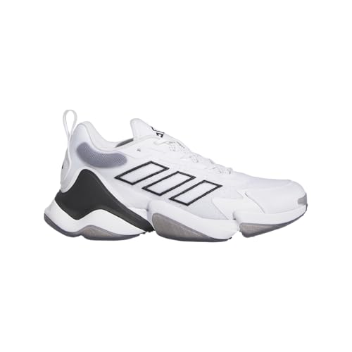 adidas Mens Impact FLX Ii Lace Up Sneakers Shoes Casual - White