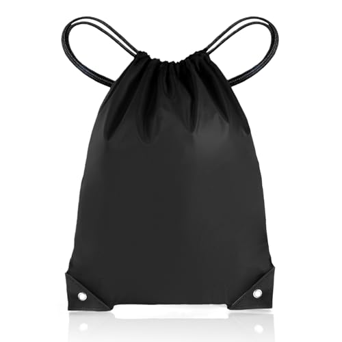 flintronic 1PCS Mochila Deportiva Cuerdas, Gimnasio Mochila con cordón Bolsa, Bolsa Deporte, Saco Tela Cuerdas, Bolsa Gimnasio, Mochila de Cuerda, Unisex, para Deporte, Gimnasio