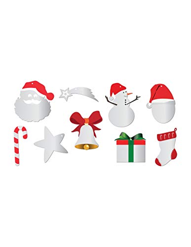 Miroir de Noël incassable pour décorer sans risque de casse