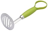 Kitchen Craft Healthy Eating 2-in-1 Avocado Masher/Scooper Tool, 19.5 cm (7.5'), 5.8 x 6.5 x 19.5 cm, Green