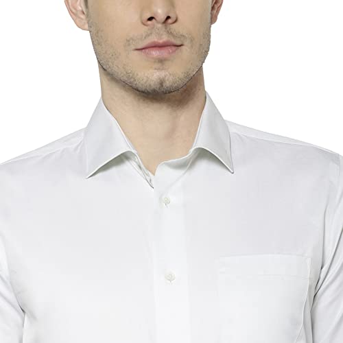 Image of Blackberrys Men's Cream Solid Shirts