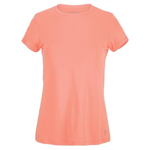 SOFIBELLA UV Colors Short Sleeve Top - Bubble Pink