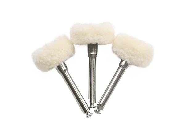 Clinician's Choice 133500 Final High Shine Cotton Dental Polishing Wheels 50/Pk