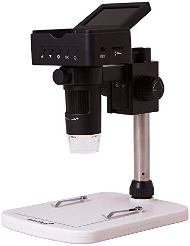 Microscopio digitale USB con schermo LCD, supporto e fotocamera digitale da 3 Mpx