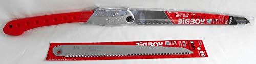 Silky Big Boy-Rough Grain 360mm Folding Saw (354-36) + Silky Replacement Blade For BIGBOY 360ï½ï½ Large Teeth (355-36) Set