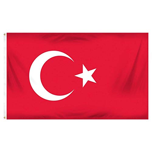 Survival Attitude 3' X 5' Turkey Flag