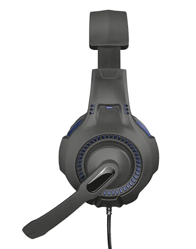 GXT 307B Ravu Cuffie Gaming per Playstation 4 & 5, PS4, PS5, Headset con Microfono Ripiegabile e Archetto Regolabile, 3.5 mm Jack, Filo, Over Ear - Blu - Cuffia gaming - Immagine 3