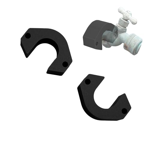 SplashNColor Frost Free Sillcock Spacer Outdoor Water Faucet Compatible - Hose Bib Mounting, Spigot Extender Repair Kit, Freeze Proof Accessory