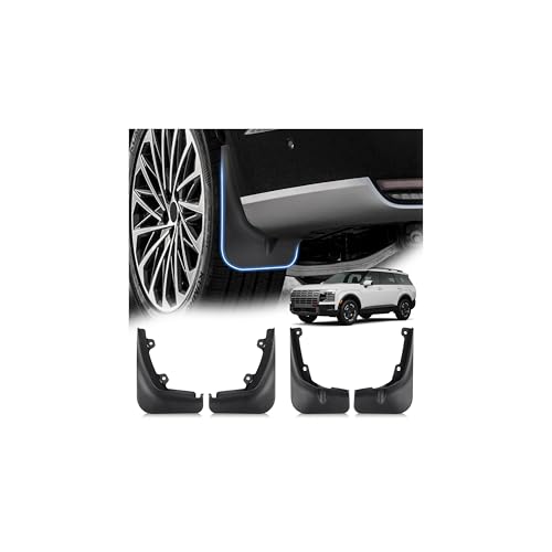 Image of Autorder Mud Flaps for Hyundai Palisade SE SEL 2026 Accessories All-Weather Splash Guards Protect Paint Mudflap No Drilling Required Mud Guard Body Kits for Palisade 4PCS