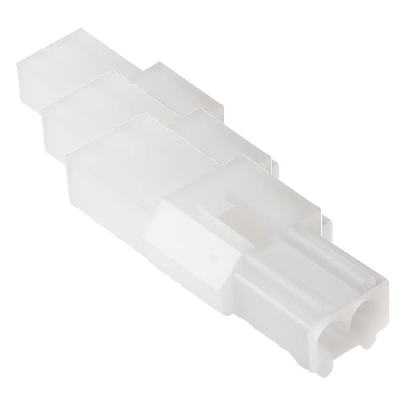 Kit de conectores Molex JRready ST6406 de 2 pinos, 2 circuitos, passo 3,68 mm – Pacote com 3