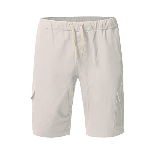 L9WEI Cargoshorts voor heren, korte broek, casual shorts, zomer, sportbroek voor vrije tijd, sport, joggen, shorts… - Image 5