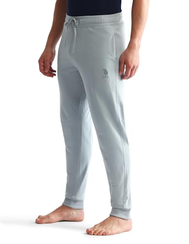 Image of U.S. Polo ASSN. Mens. OJ007 Solid Cotton Lounge Joggers