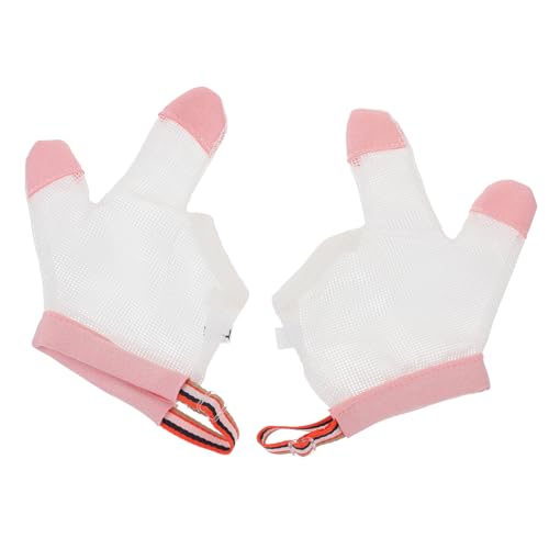 MOLUCKFU Infant Finger Sucking Stop Glove Baby Anti-Thumb Sucking Tool Breathable Material Easy to Clean for Newborns Toddlers