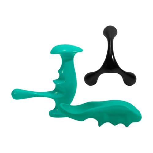 FashionCha Juego de 3 Masajeadores Manuales para Alivio Muscular Y Protección de Pulgar, Set C