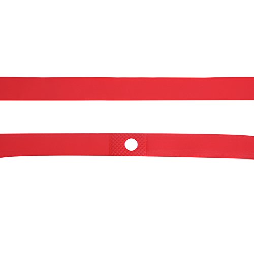 GLOGLOW PVC rosso bicicletta pneumatici fodere